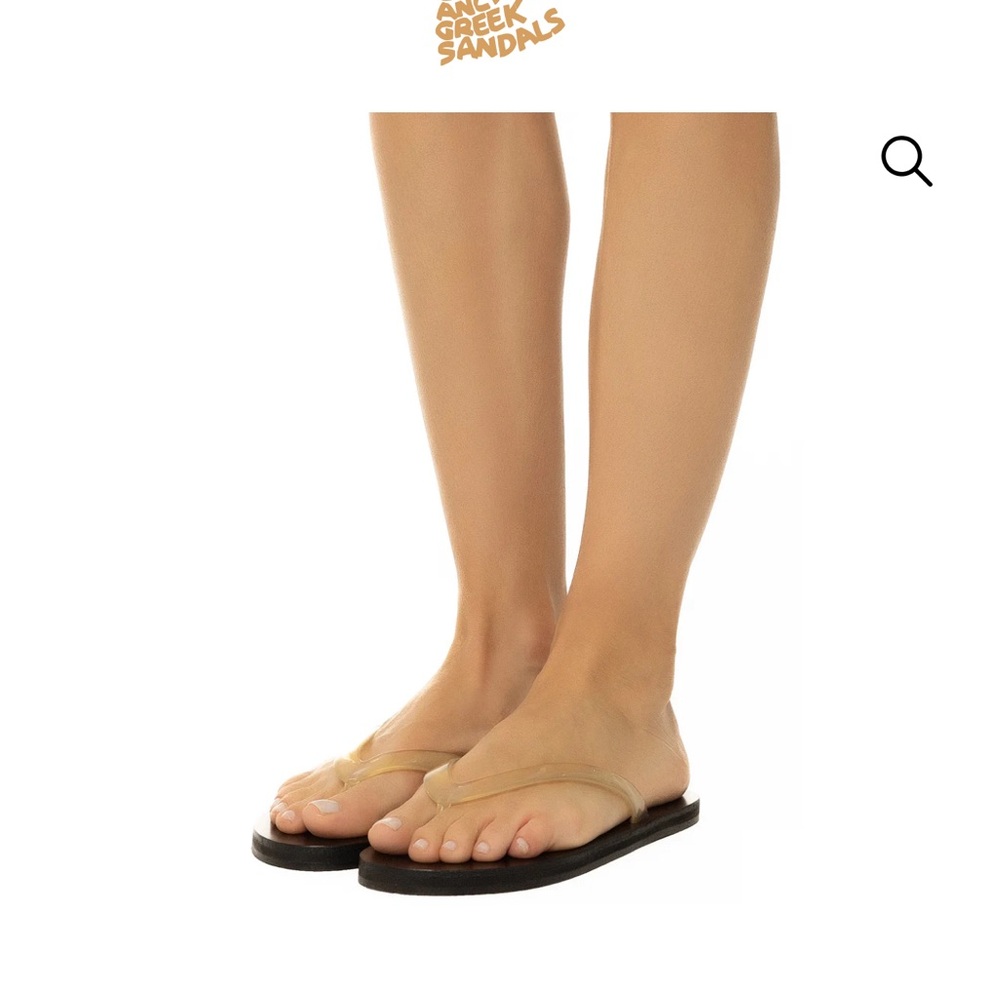 Ancient Greek Saionara Jelly Sandals - Nude - Picture 8 of 10
